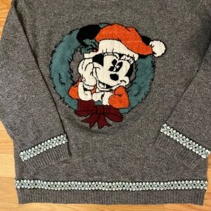 NWOT A&E Mickey Mouse Christmas Sweater